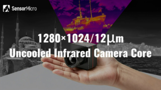 Núcleo de câmera infravermelha Megal Pixel Uncooled 1280x1024/12μm da SensorMicro