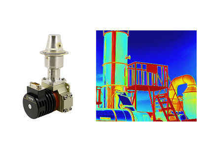 Sensor de câmera térmica refrigerado RoHS MWIR para visualização de vazamentos de gás