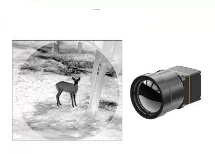 Núcleo claro da câmera da imagiologia térmica LWIR com 640x512 12μM Infrared Detectors
