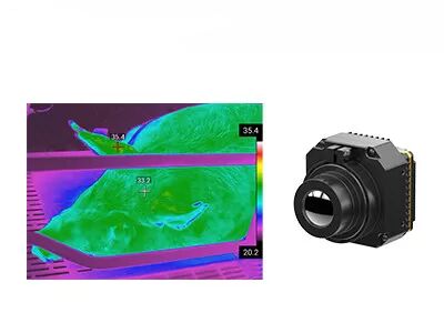 Modulo de câmara térmica VOx LWIR de alta sensibilidade 1280x1024/12μm não resfriado