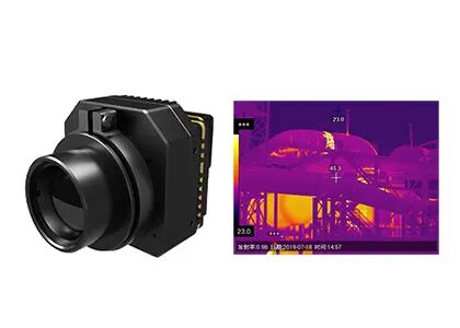 Módulo de Câmera de Vigilância Térmica Não Resfriada LWIR 640x512/17µm
