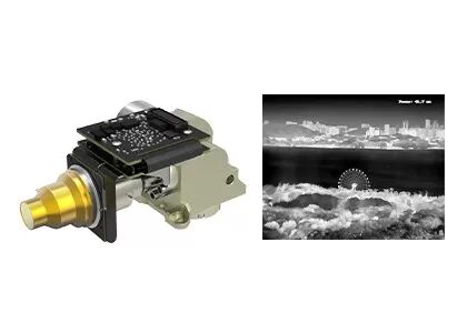 Sensibilidade alta do núcleo da câmera de MCT MWIR com placa da proximidade