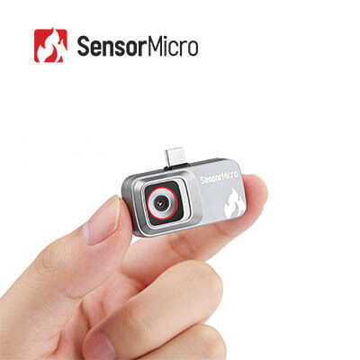 Módulo de Imagem Térmica Portátil com Detector Infravermelho de Nível de Pastilha de Resolução 120×90 e Interface USB 2.0