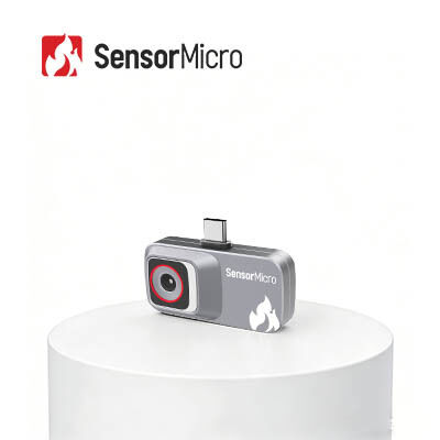 Câmera de imagem térmica portátil não refrigerada com resolução de 120x90 e interface USB2.0 para visão industrial