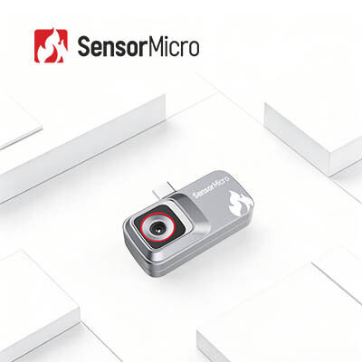 Módulo de câmera de imagem térmica 120×90/12μm não resfriada e conectada a smartphone para aplicações móveis