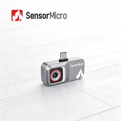 256×192/12μm Resolução Plug-in Thermal Camera com USB2.0 Interface e Focal Free Design