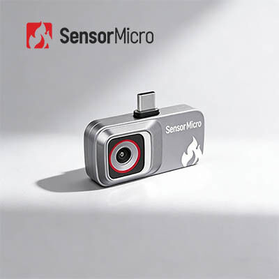 256×192 Resolução 12μm Tamanho de pixel Modulo de câmera térmica plug-in com 300mW de consumo de energia