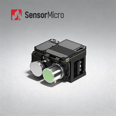 Câmera de Imagem Óptica de Gás OGI com Resolução 640x512, 25mK NETD para Detecção de Fugas de Gás