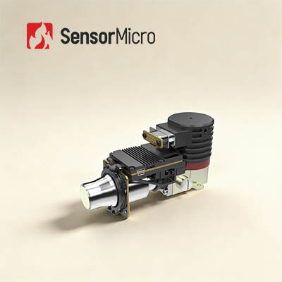 Modulo de câmara térmica resfriada MWIR com tamanho de pixel 320x256/30μm para detecção de fugas de gás CO2