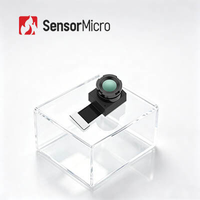 Módulo de câmera térmica LWIR livre de foco de passo de pixel de 12μm de resolução 256x192 para termografia