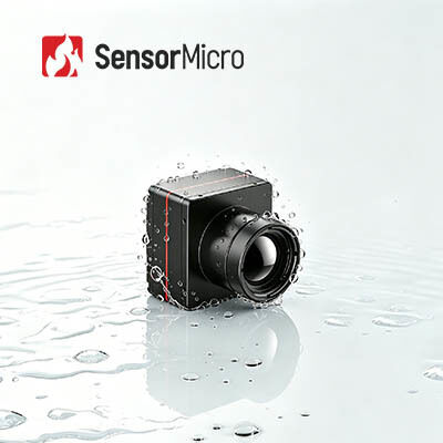Módulo de imagem térmica de resolução 1280x1024 com lente zoom de 30-180 mm e detector LWIR não resfriado