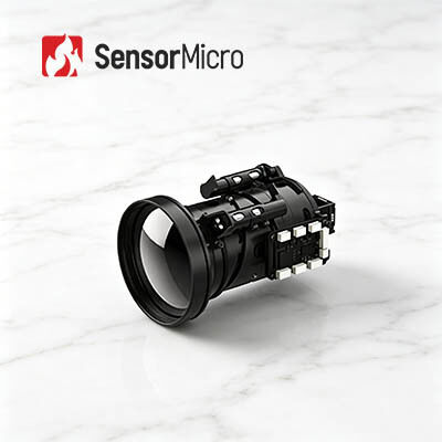 Módulo de câmera térmica LWIR com resolução de 640x512 e tamanho de pixel de 12μm para imagens térmicas nítidas