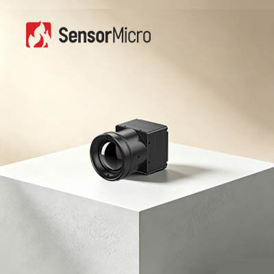 Módulo térmico leve 384x288 não resfriado com microbolômetro VOx de 17 μm e baixo consumo de energia de 0,65 W
