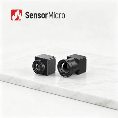 640x512 Resolução 12μm Tamanho de pixel LWIR Modulo térmico com múltiplas interfaces padrão