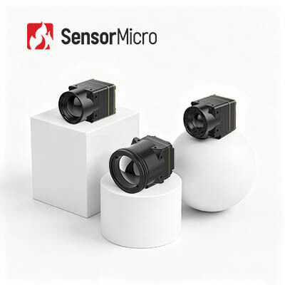 Núcleo de câmara infravermelha não resfriado com resolução 640x512 8μm Pitch de pixels e ≤30mK NETD para dispositivos portáteis