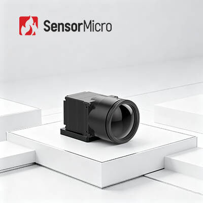 Módulo de Câmera Infravermelha VOx Sensível Não Resfriado com Resolução 1280x1024 e Tamanho de Pixel de 12µm, Núcleo de Câmera Térmica