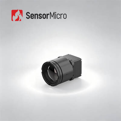 640x512 Resolução 12μm Pixel Pitch Thermal Imaging Module com medição de temperatura