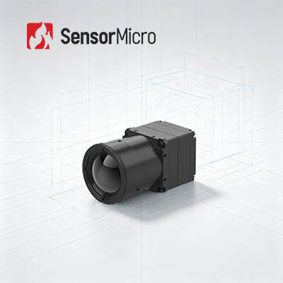 Módulo de Câmera Térmica Radiométrica Não Resfriado LWIR 1280x1024 / 12µm